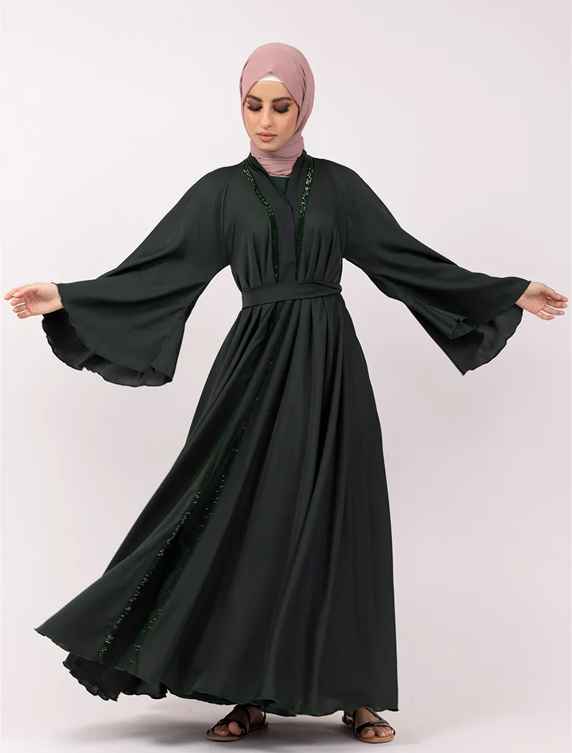 Green Pearl  Makeba  Abaya